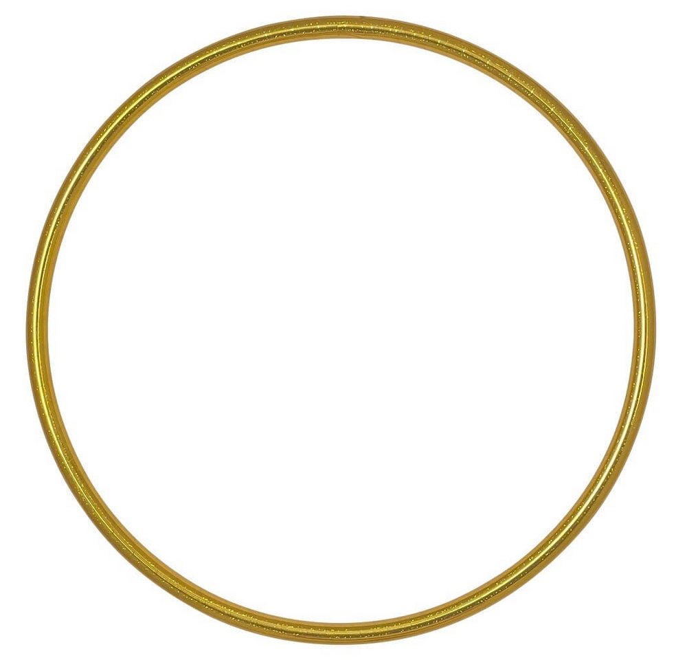 Hoopomania Hula-Hoop-Reifen Kinder Hula Hoop, Glitter Farben, Ø 60cm Gelb Bild 2
