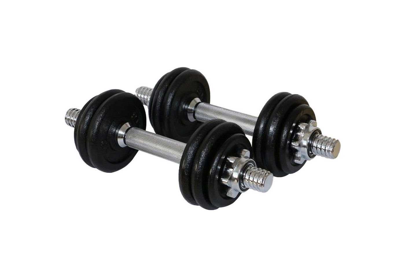 Sporttrend 24 Hantel-Set Verstellbares Kurzhantel Set 15kg, Hantel Set mit Gewicht und Hantelstange Bild 3