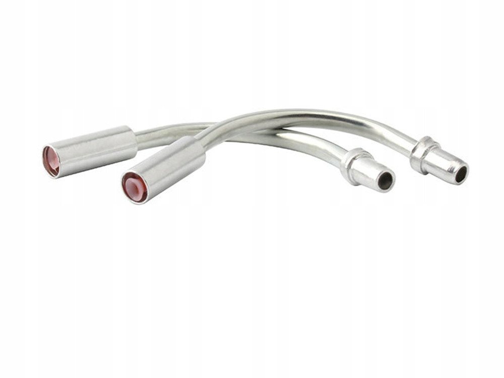 VERK GROUP Bremszug 2er Set V-Brake Bremszugführung Bremsnudel Aluminium 90° (Set, 2-St), 90° Bremszugführung, Inklusive Gummischutz
