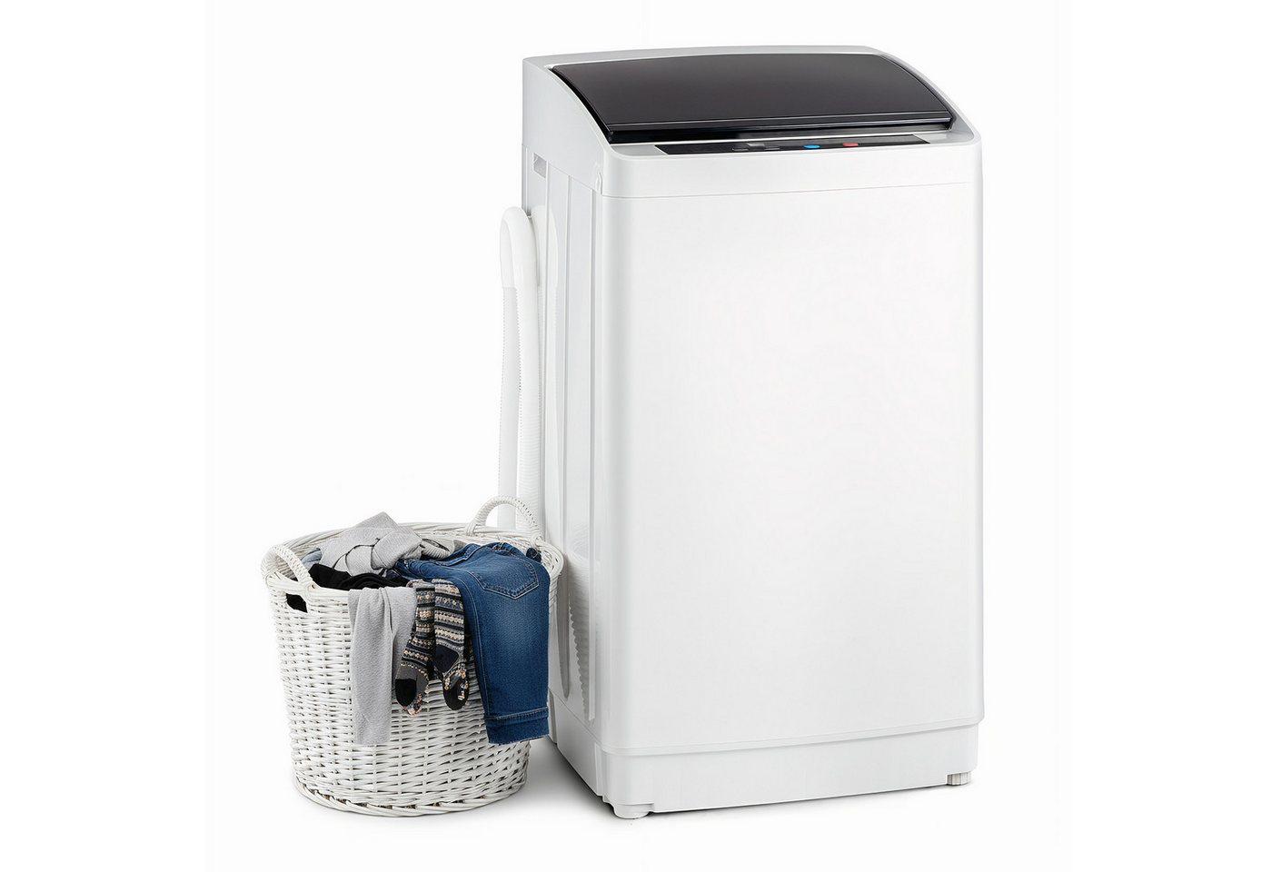 LALAHO Waschmaschine Toplader XQB50-168 XQB50-168, 26-Minuten-Schnellwaschgang