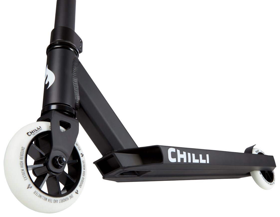 Chilli Pro Scooter Stuntscooter Chilli Pro Base Stunt-scooter H=82cm schwarz / weiß Bild 2