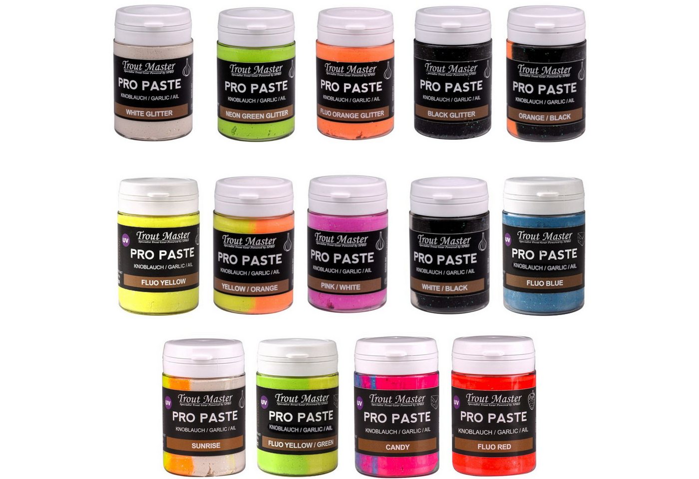 Trout Master Kunstköder Trout Master Pro Paste - 60g Forellenteig Forellenpaste Bild 2