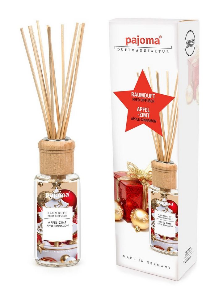 Levandeo® Luftbefeuchter, Raumduft 100ml Apfel-Zimt Lufterfrischer Duftstäbchen Raumerfrischer Bild 2