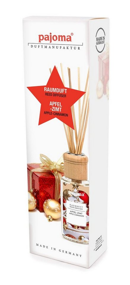 Levandeo® Luftbefeuchter, Raumduft 100ml Apfel-Zimt Lufterfrischer Duftstäbchen Raumerfrischer Bild 3