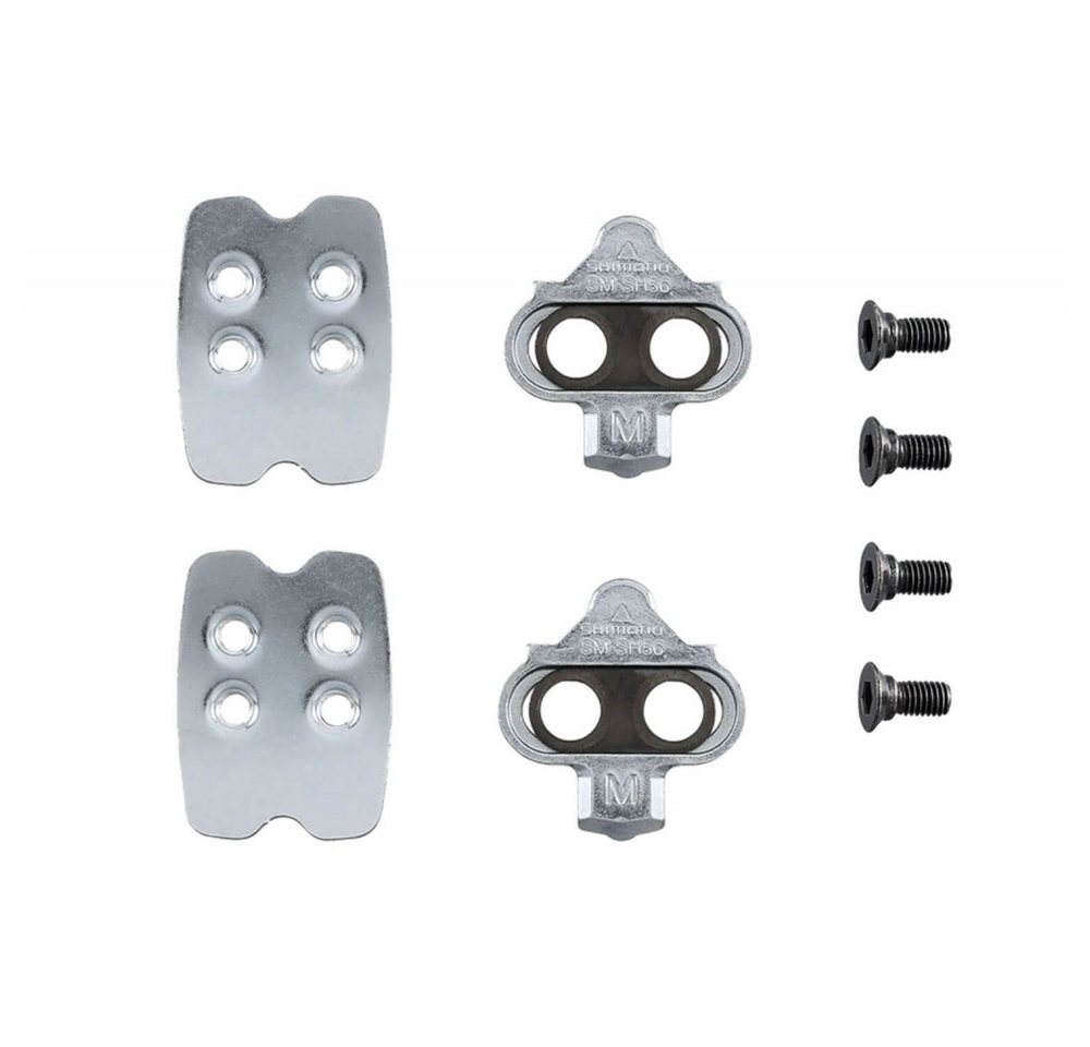 Shimano Universalpedale Schuhplatten SM-SH56 für SPD-Pedale mit Multi-Release