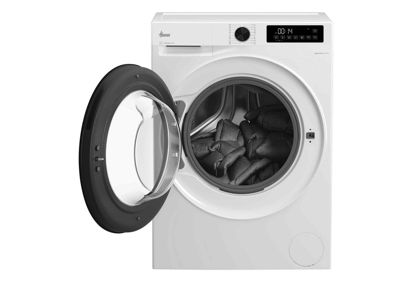 Hoover Waschmaschine H/ProWash 500 HBRQ69SBL9-S, 9 kg, 1600 U/min, Trommelreinigung, Aquastop, Dampffunktion Bild 3