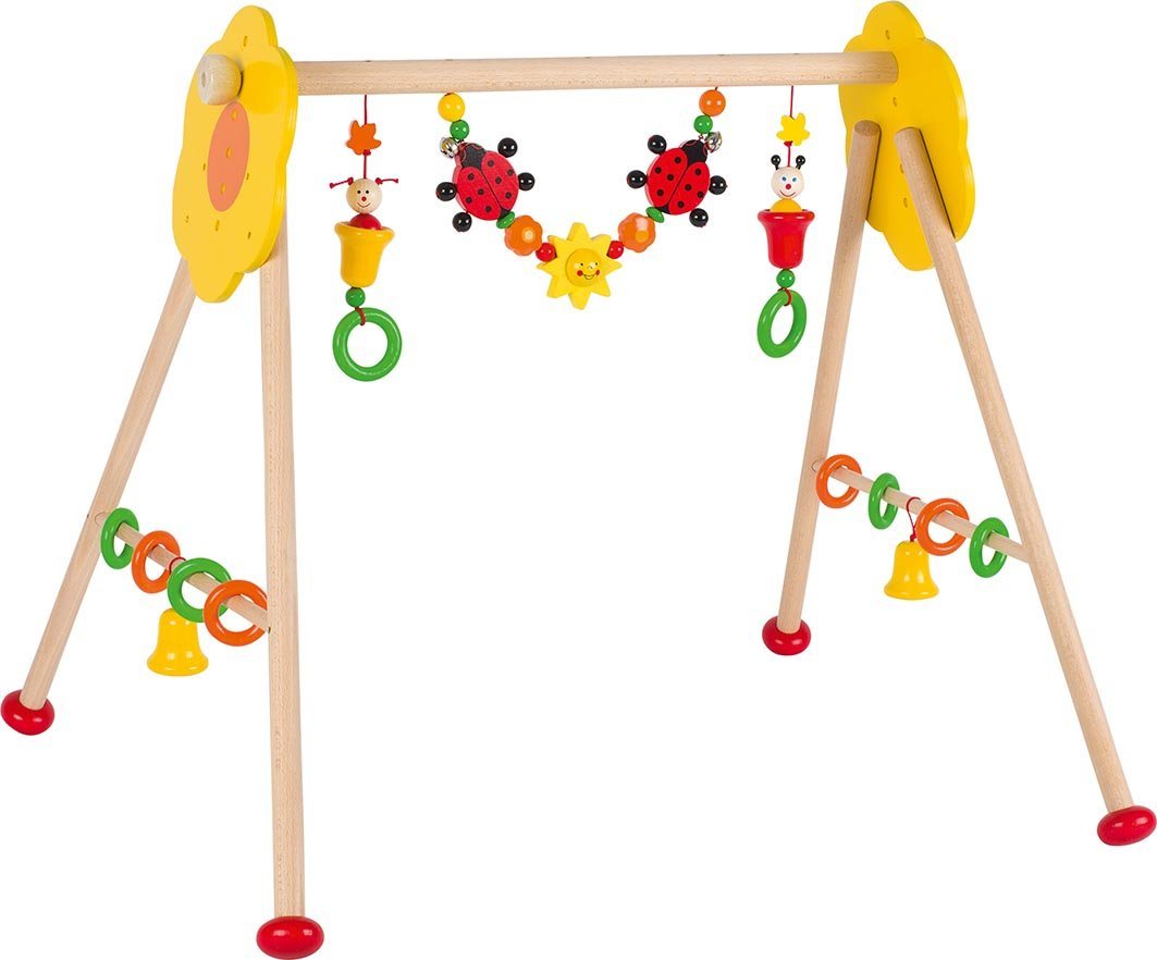 HEIMESS Lauflernhilfe Baby-Fit Blume und Insekten, Greif- und Spieltrainer, Made in Germany