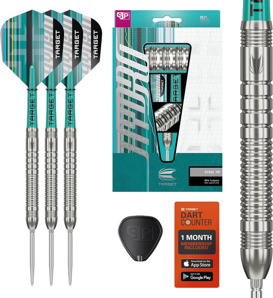 TARGET DARTS Dartpfeil Hydro-Steeldart-Set, 22 g (Barrel 03), 90-%-Tungsten, SP-Tool inkl. Bild 2