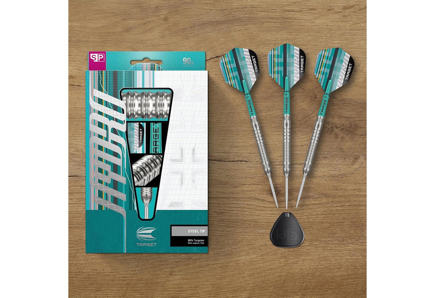 TARGET DARTS Dartpfeil Hydro-Steeldart-Set, 22 g (Barrel 03), 90-%-Tungsten, SP-Tool inkl. Bild 5