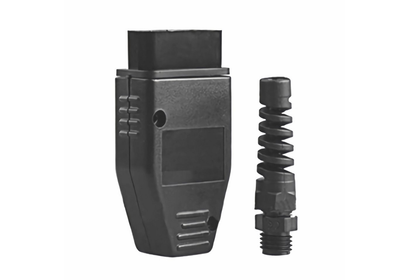 Bolwins H85 OBD2 Diagnose Buchse 16Pin Ersatz Reparatur Konfektionierung Auto Auto-Adapter OBD-II 16-Pin Buchse (J1962 / EOBD) zu OBD-II 16-Pin Buchse (zur Selbstkonfektionierung), 0 cm, Bausatz zur Herstellung eigener Diagnosekabel