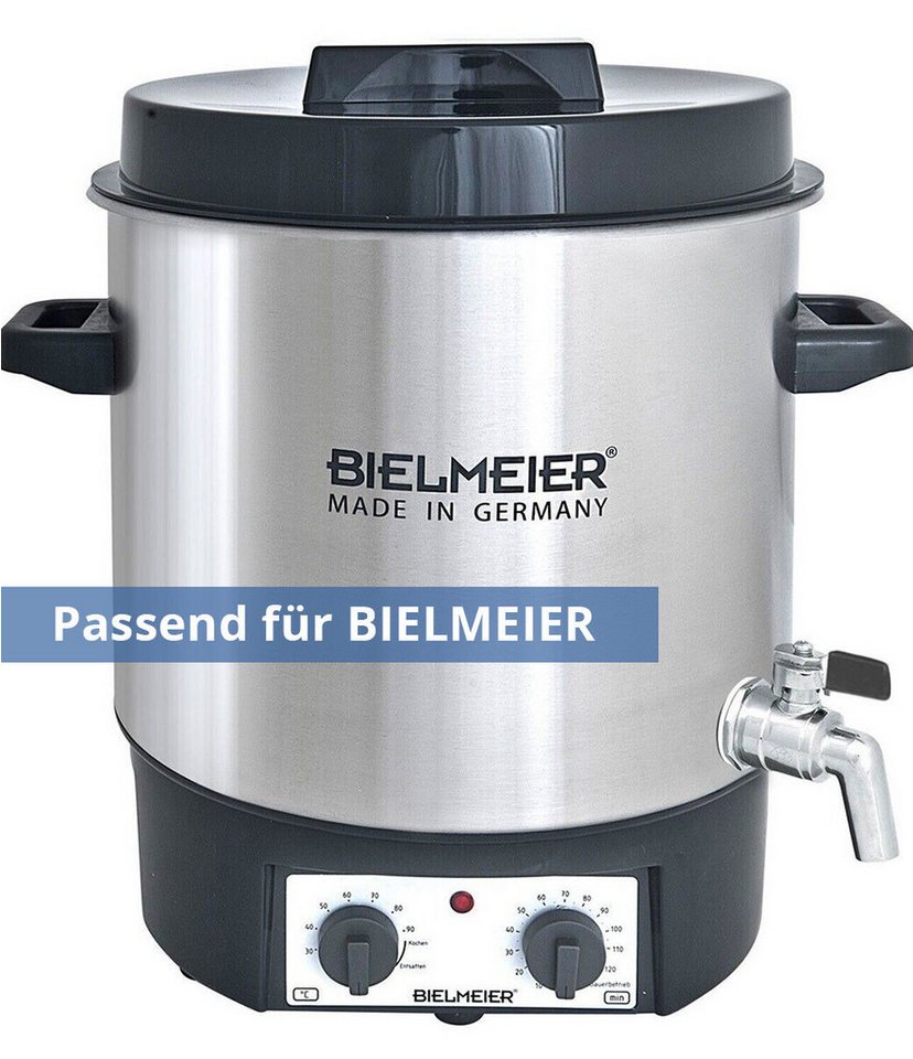Bielmeier Einkochautomat Einlegerost einwecken 27 / 29 Liter Kunststoff BPA frei, (B068022) Bild 5