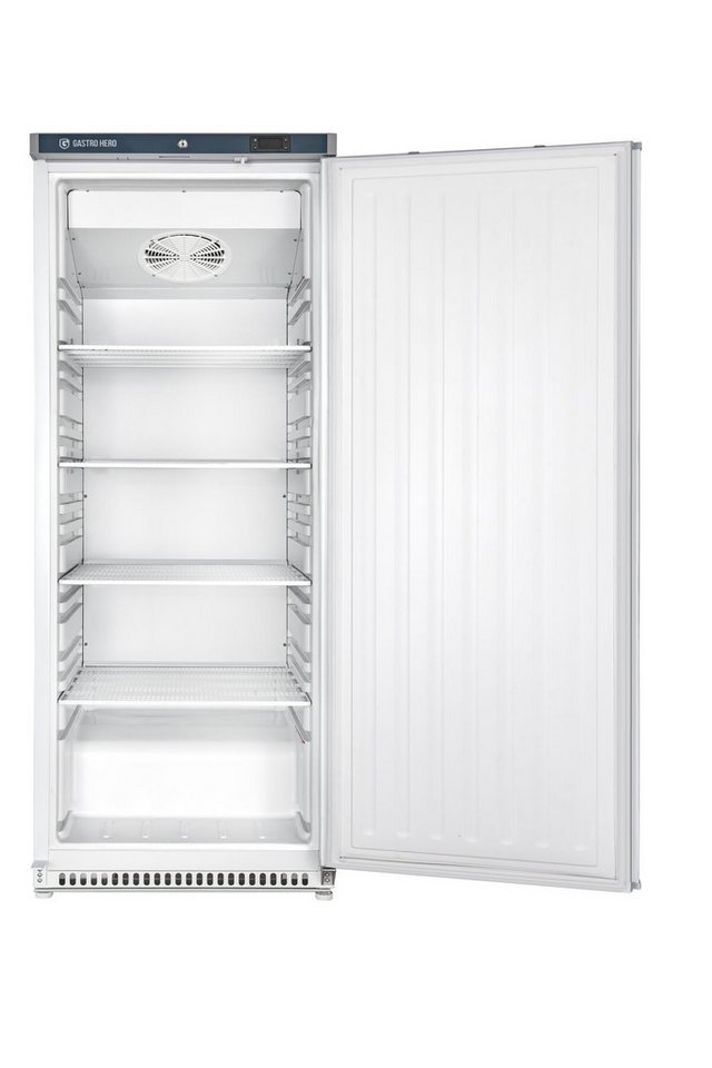 GastroHero Gefrierschrank Lagertiefkühlschrank ECO 600 562 Liter Weiß Umluftkühlung LTSE600, 190 cm hoch, 77.5 cm breit, geeignet für Umgebungstemperaturen bis 38 °C, R290 Bild 4
