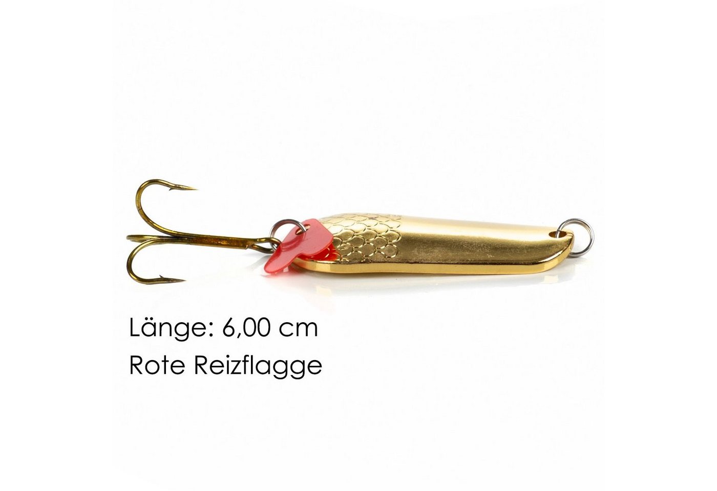 Zite Kunstköder Blinker-Set zum Raubfischangeln 16-34g Löffelblinker Gold 3 Stück Bild 2