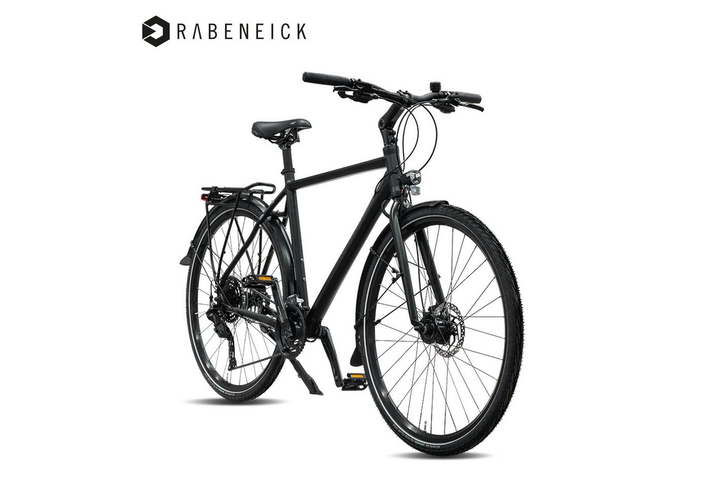 Rabeneick Cityrad Rabeneick TS5 Cityrad 28 zoll, 9-Gang Shimano Schaltung, 9 Gang SHIMANO CUES RD-U4020, 9-fach Schaltwerk, Diamant 55cm und Trapez 50cm für Damen und Herren Bild 2