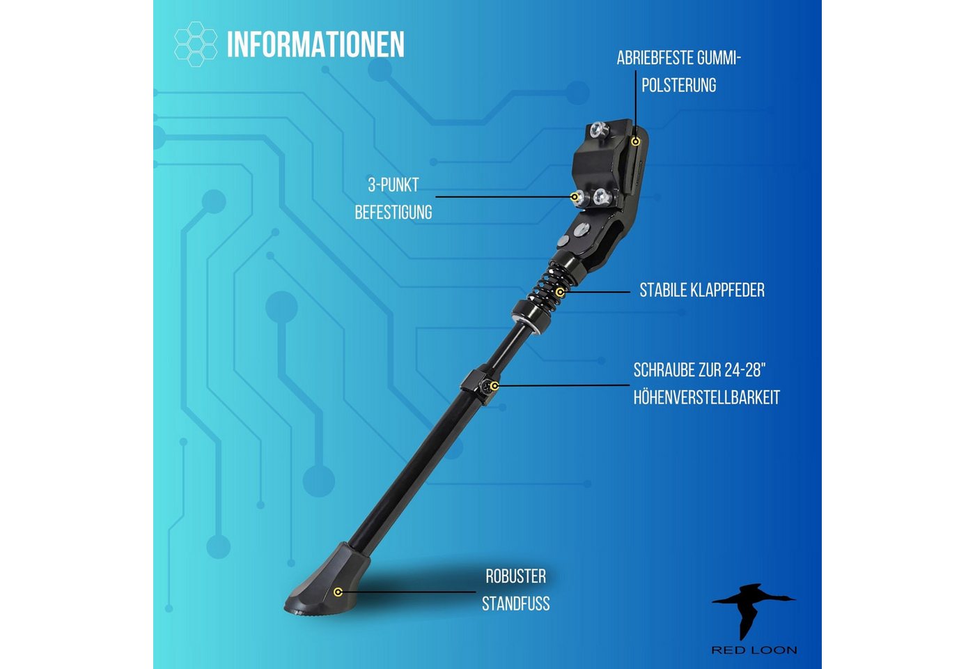 VDP Fahrrad-Seitenständer Bild 5
