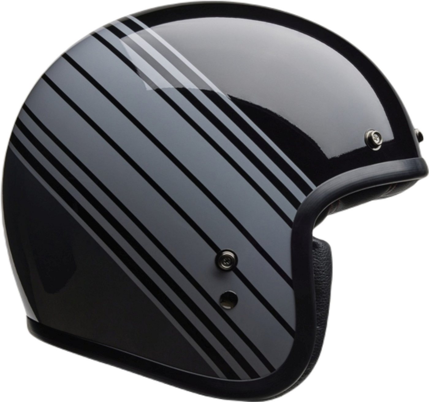 Bell Motorradhelm C500 Edge Jethelm, Vorbereitet Für Kommunikationssystem Bild 5