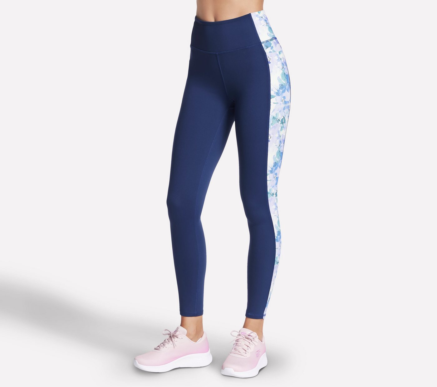 Skechers Funktionstights BLUE SEASCAPE FLORAL aus Nylon und Elasthan, elastisches Material, auch in großen Größen Bild 2