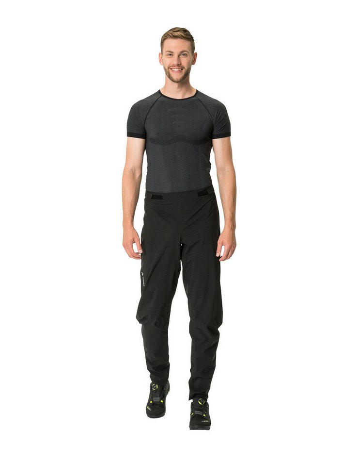 VAUDE Regenhose MEN'S MOAB RAIN PANTS sportlicher Stil, für Radsport, atmungsaktives Material, winddicht Bild 2