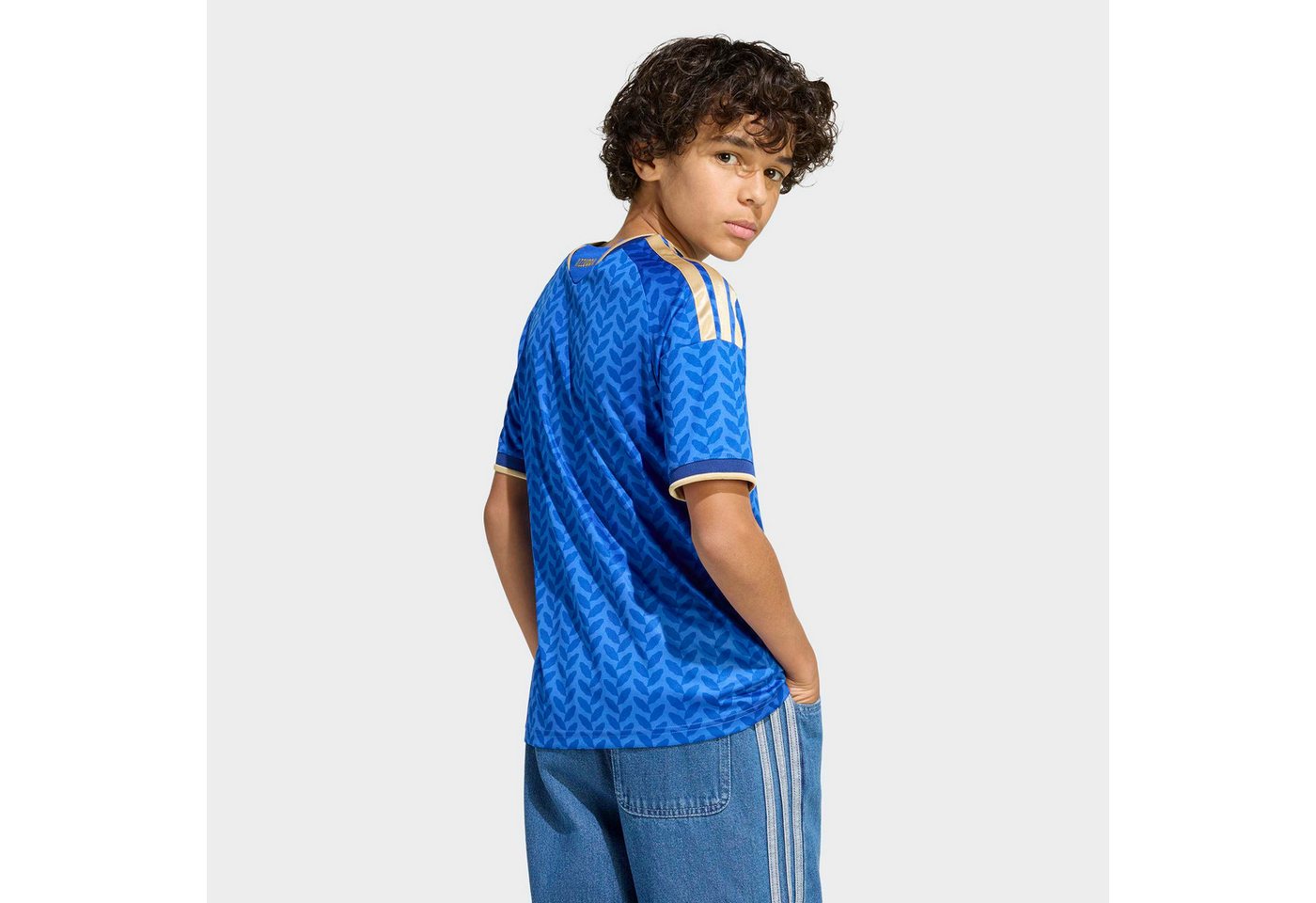 adidas Performance Fußballtrikot ITALIEN 26 KIDS HEIMTRIKOT mit Climacool-Material, schmal geschnitten Bild 5