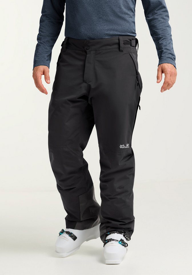 Jack Wolfskin Skihose FLOWLINE 2L INS PANTS M Skihose, wasserdicht, winddicht