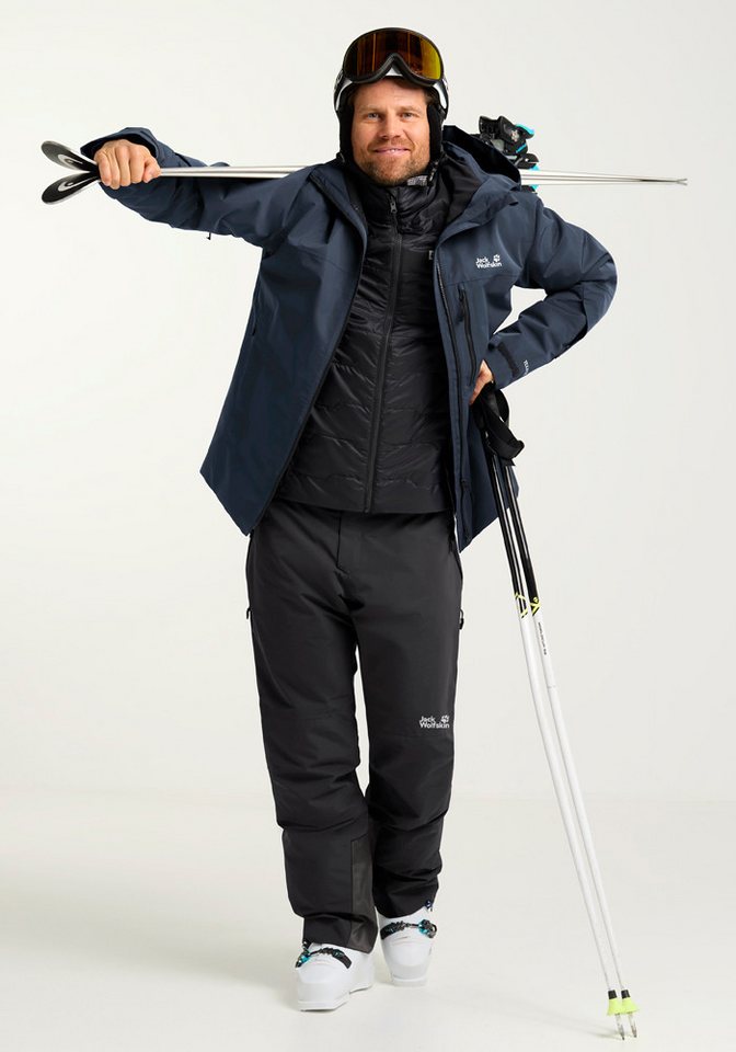 Jack Wolfskin Skihose FLOWLINE 2L INS PANTS M Skihose, wasserdicht, winddicht Bild 3