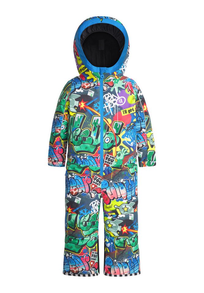WeeDo Schneeoverall COSMO SPRAYPRINT Mitwachsender Schneeanzug