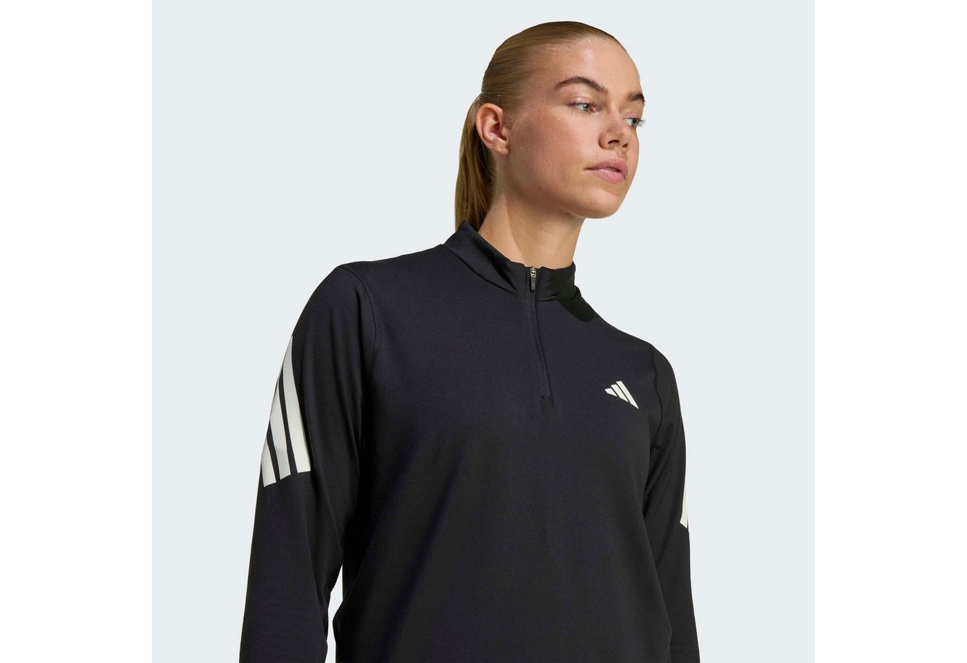 adidas Performance Laufshirt ADI365 ICONIC RUNNING, REISSVERSCHLUSS BIS ZUR BRUST Bild 5