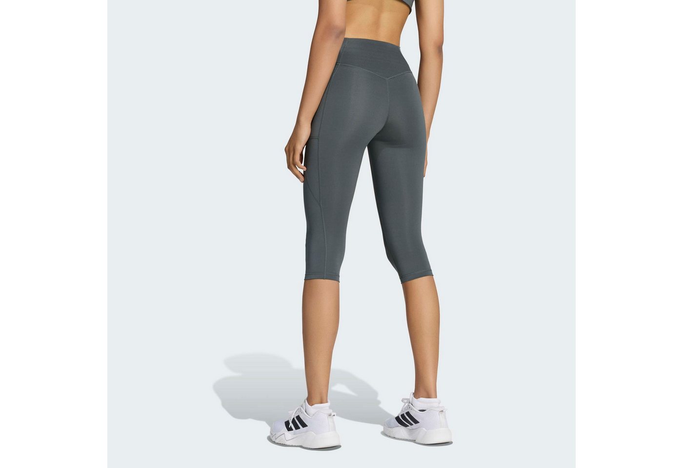 adidas Performance Trainingstights OPTIME ESSENTIALS CAPRI-LEGGINGS für Fitness und Yoga, mit climacool®, 3/4-Länge Bild 4
