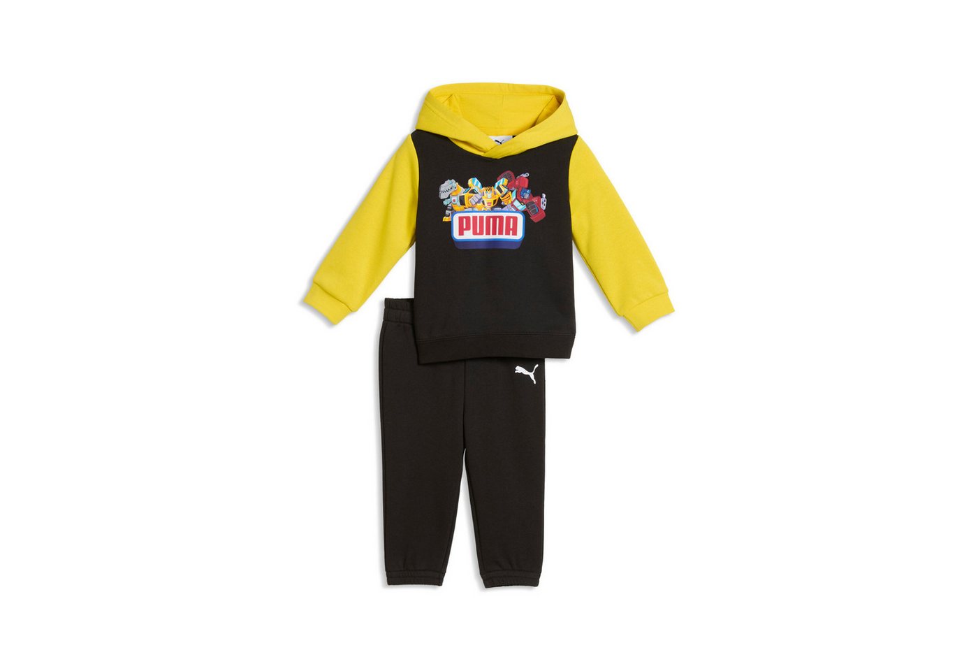 PUMA Trainingsanzug X TRANSFORMERS MINICATS LOUNGEWEAR SET INF (2-tlg), zweiteiliges Set, Langarm-Oberteil, mit Print, aus Baumwollmischung Bild 2