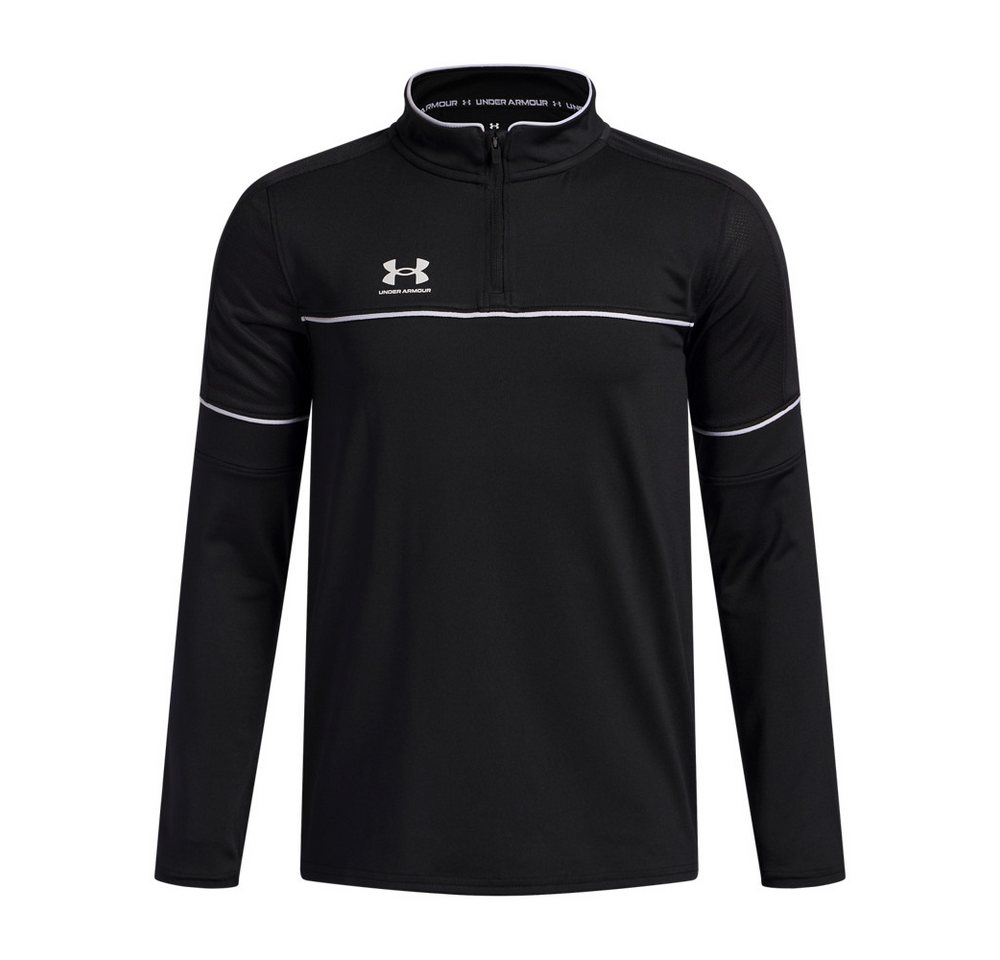 Under Armour® Trainingsshirt UA B CHALLENGER TRAINING QZ für Jugendliche, mit ¼-Zip vorne, atmungsaktiv, schnell trocknend