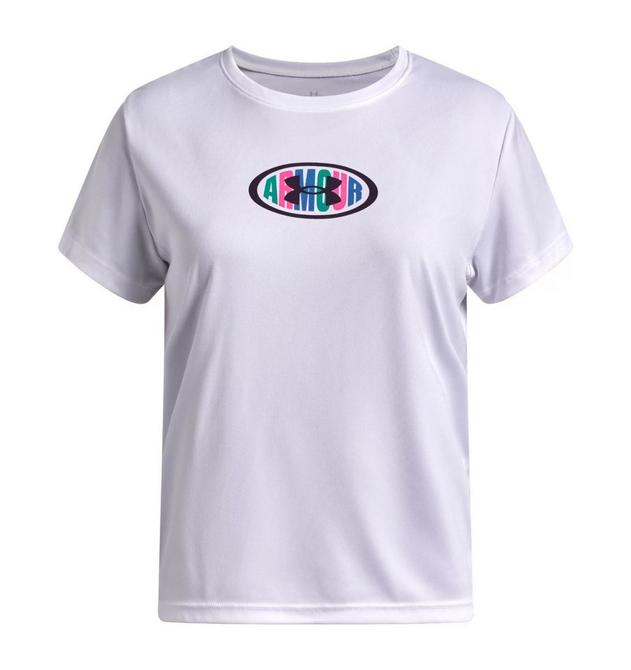 Under Armour® Trainingsshirt TECH ARMOUR GRAPHIC SS für Jugendliche, atmungsaktives Material, schnell trocknend