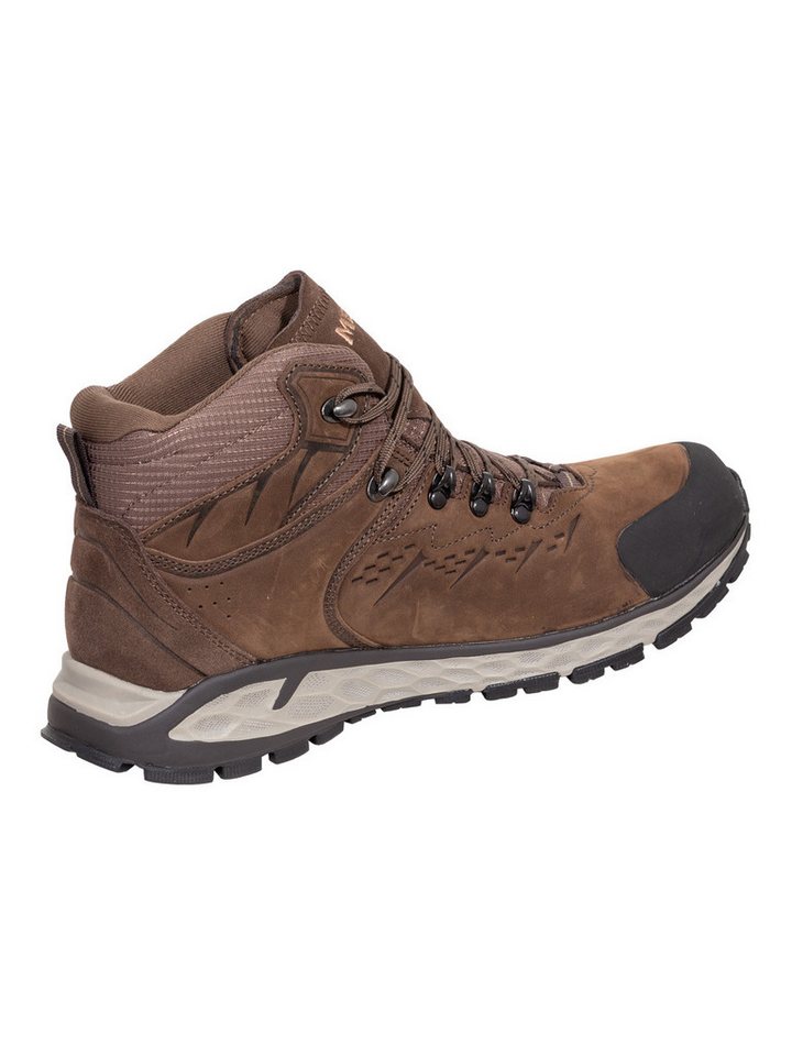 Meindl Meindl Menorca Walker Mid dunkelbraun Wanderschuh Weicher Lederabschluss für höchsten Komfort beim Gehen Bild 3