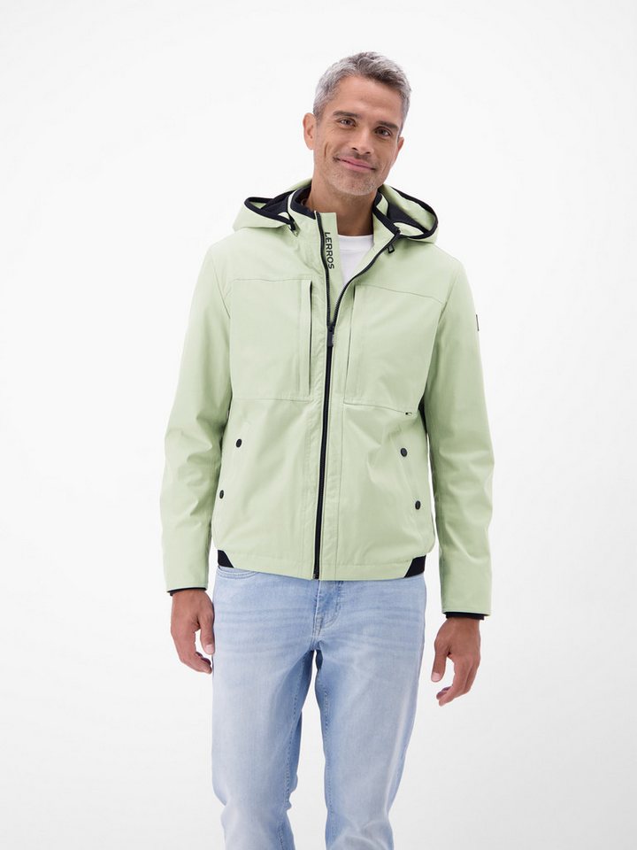 LERROS Outdoorjacke Leichte Funktionsjacke mit abnehmbarer Kapuze