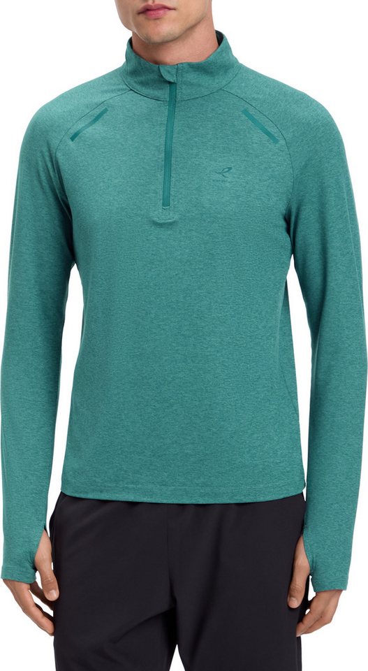 Energetics Rollkragenshirt HE.-LANGARMSHIRT CUSCO IV M mit Half Zip, Langarm-Ausführung