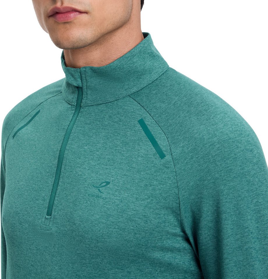 Energetics Rollkragenshirt HE.-LANGARMSHIRT CUSCO IV M mit Half Zip, Langarm-Ausführung Bild 4