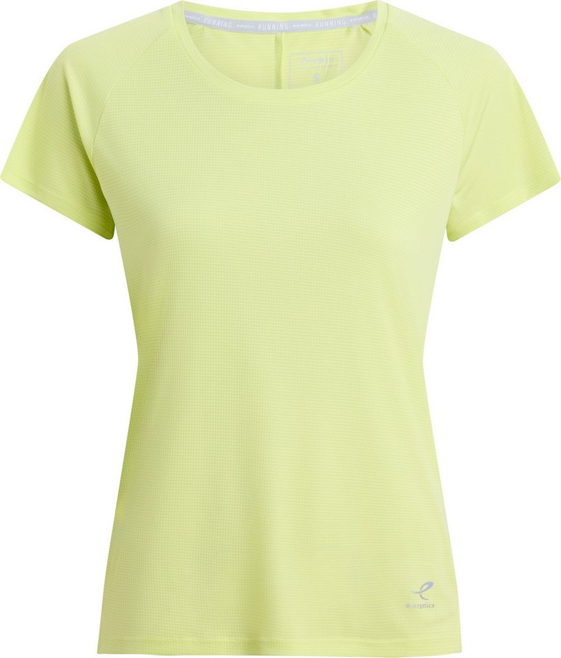 Energetics Laufshirt atmungsaktives Laufshirt, Kurzarm, mit Rundhalsausschnitt, Loose Fit