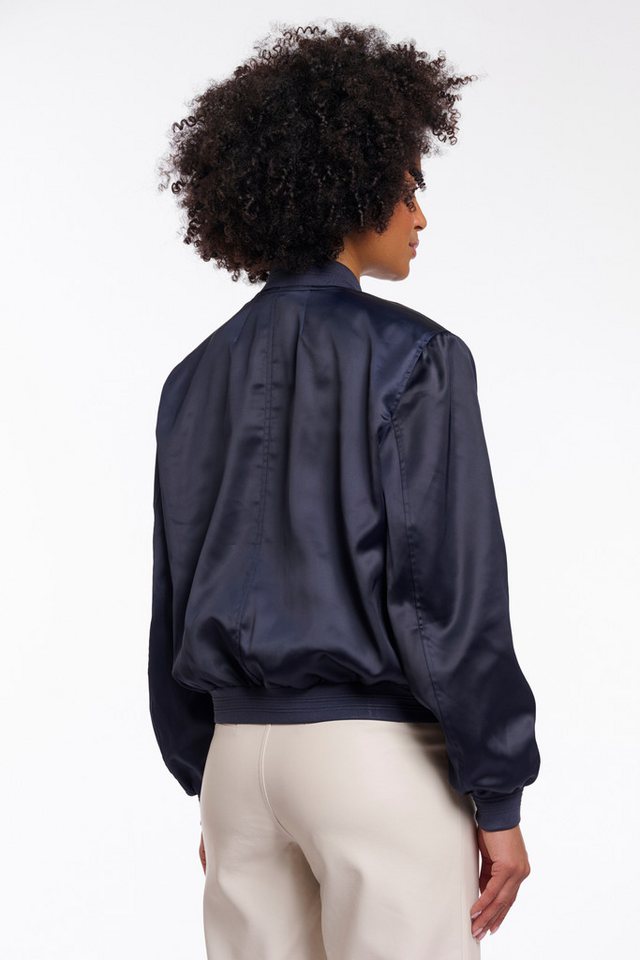 Rino & Pelle Fellimitatjacke Plüschjacke mit Knopfverschluss und Stehkragen Bild 4