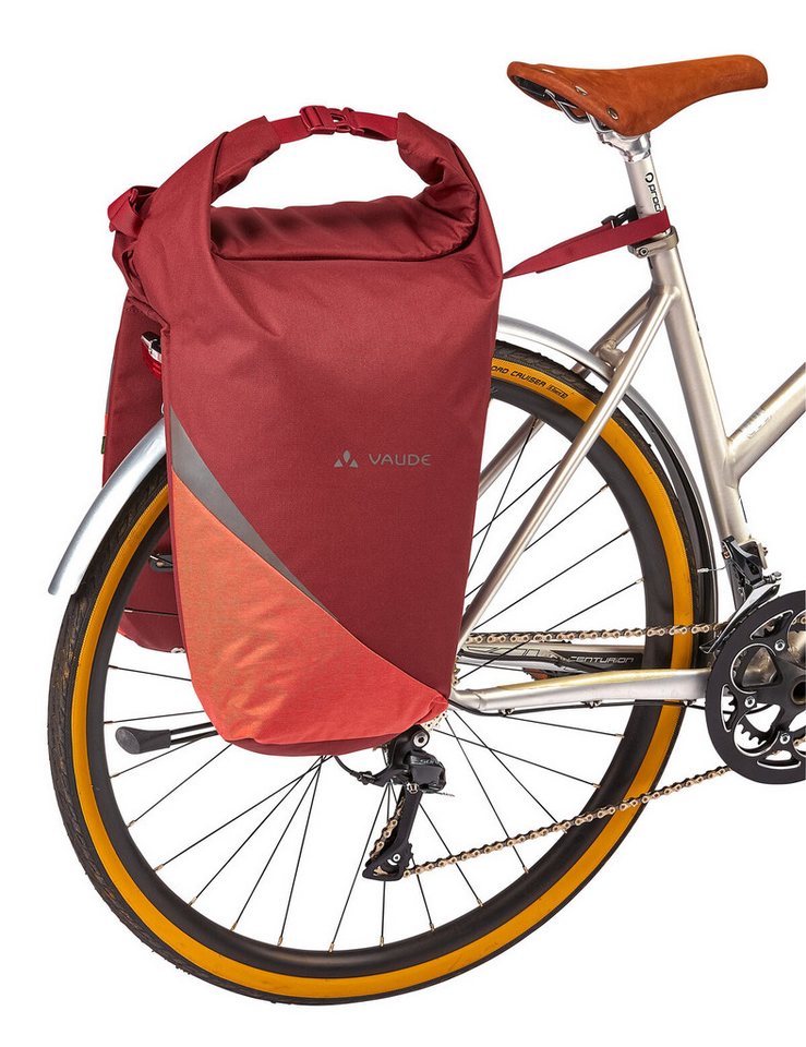 VAUDE Fahrradtasche Road Master Urban (Double), mit doppeltem Design, aus Polyester
