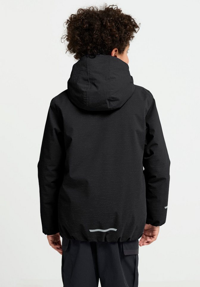 Jack Wolfskin Outdoorjacke GO GLOW JKT K für Kinder, mit TEXAPORE 2L, wasserdicht, winddicht, gefüttert Bild 4