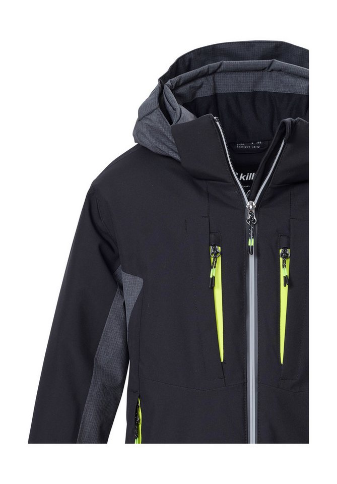 Killtec Skijacke KSW 212 BYS SKI JCKT Wasserdichte Skijacke, abnehmbare Kapuze, viele Taschen Bild 5