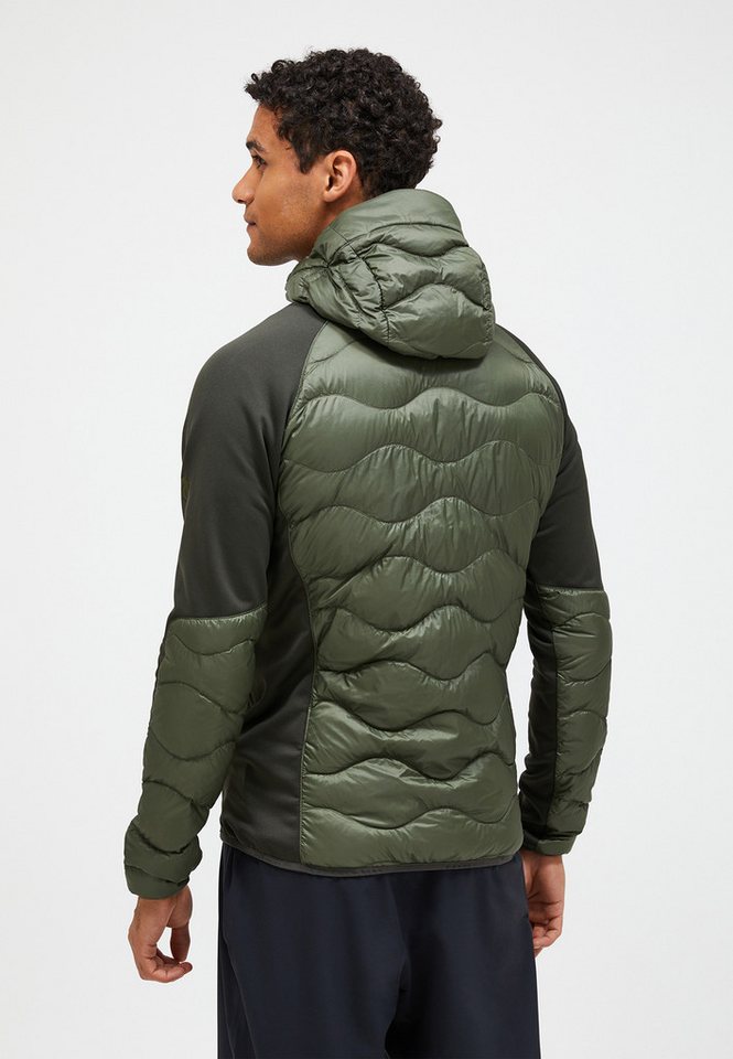 Peak Performance Trainingsjacke M Helium Down Hybrid Hood mit sportivem Design