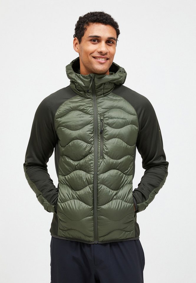 Peak Performance Trainingsjacke M Helium Down Hybrid Hood mit sportivem Design Bild 3