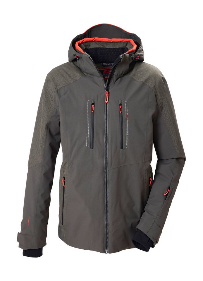 Killtec Skijacke KSW 64 MN SKI JCKT Wasserdichte, atmungsaktive Skijacke mit verstellbarer Kapuze Bild 2