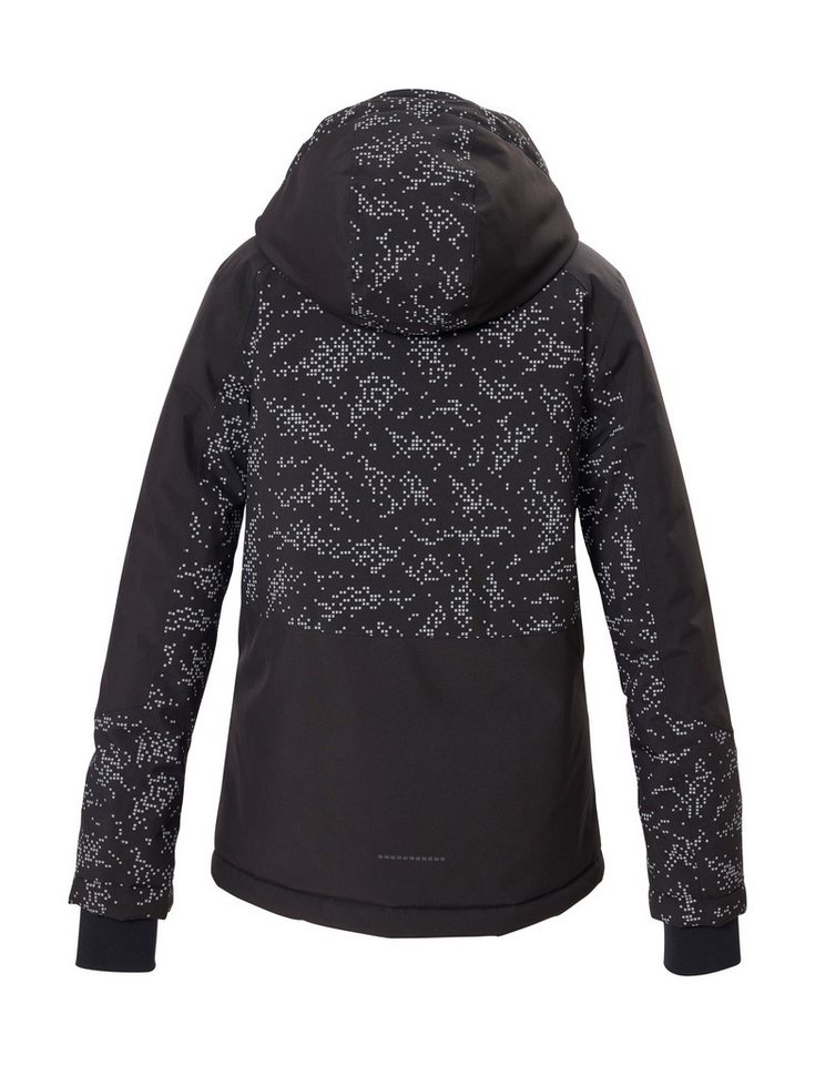 Killtec Skijacke KSW 189 GRLS SKI JCKT Wind- und wasserdicht, atmungsaktiv, grafischer All-over-Print Bild 3