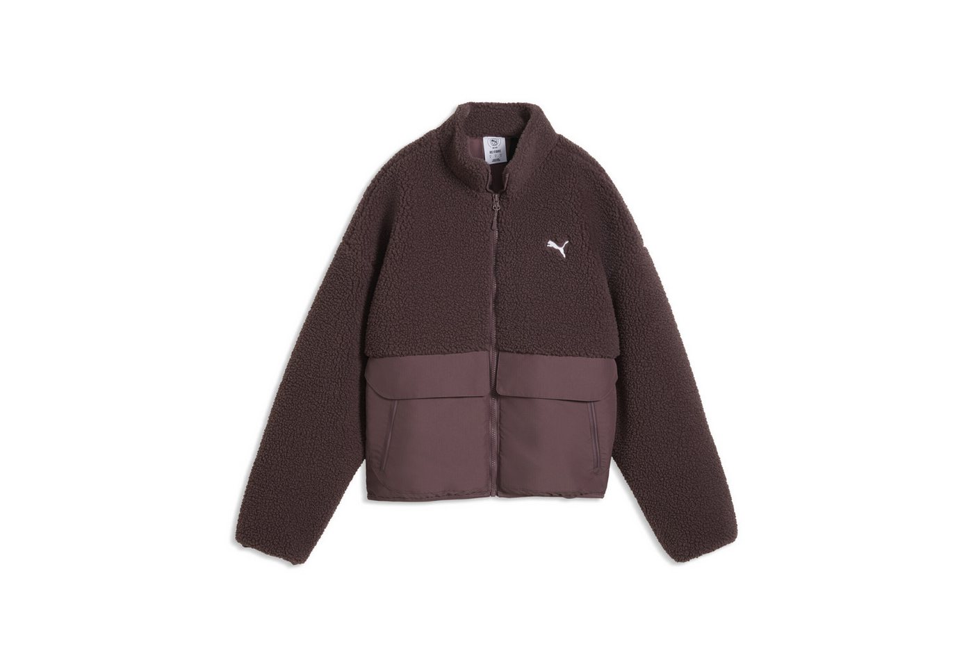 PUMA Funktionsweste RE:FIBRE Fleece Relaxed Jacke Damen Bild 5