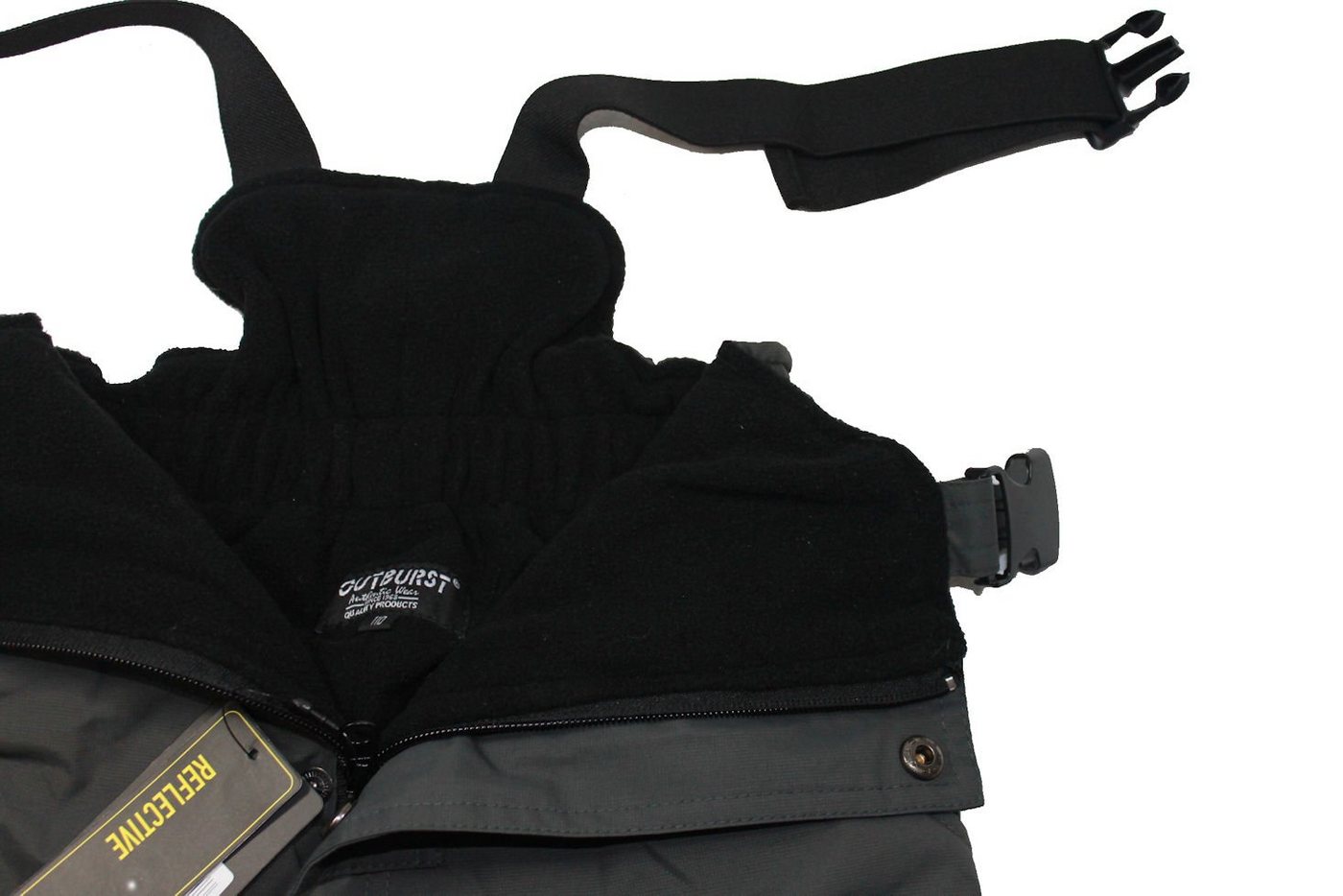 Outburst Schneehose Outburst Jungen Schneehose Funktions Latzhose anthrazit (1-tlg., kein Set) Bild 3