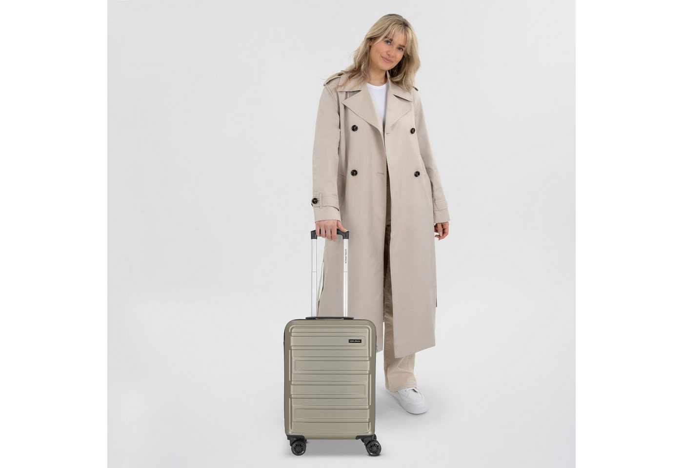 WORLDPACK Handgepäck-Trolley New York 2.0, 4 Rollen, ABS Bild 5