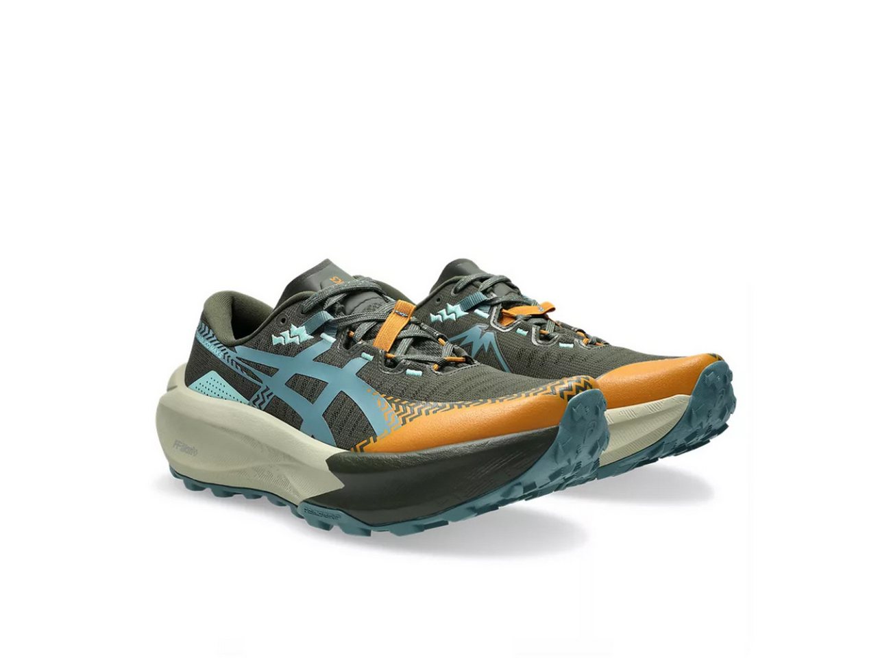 Asics Asics Trabuco Max 5 Herren Vintage Khaki Foggy Teal Laufschuh
