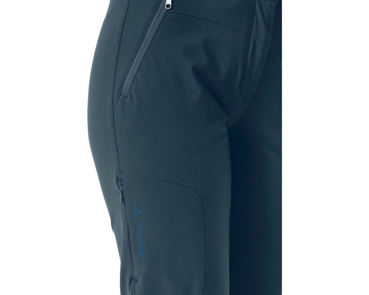 VAUDE Outdoorhose Women's Farley Stretch Capri T-zip Pants III Vielseitige Outdoorhose, wandelbar zur Capri, bietet Bild 3
