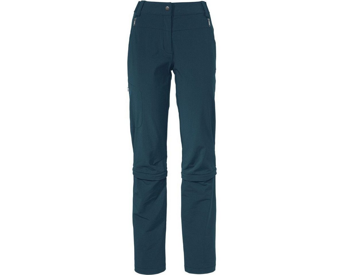 VAUDE Outdoorhose Women's Farley Stretch Capri T-zip Pants III Vielseitige Outdoorhose, wandelbar zur Capri, bietet Bild 4